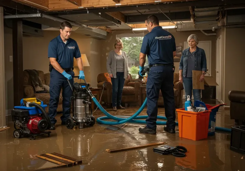 Basement Water Extraction and Removal Techniques process in Twin Lakes, WI