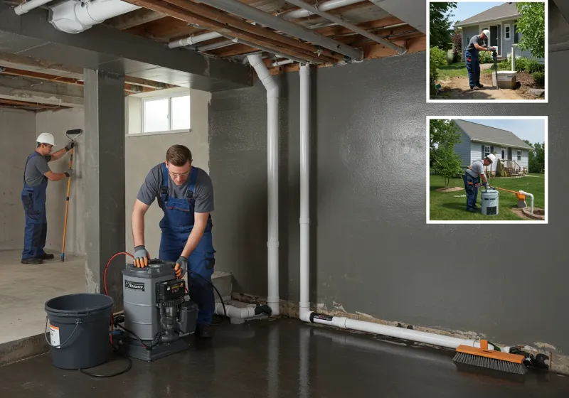 Basement Waterproofing and Flood Prevention process in Twin Lakes, WI